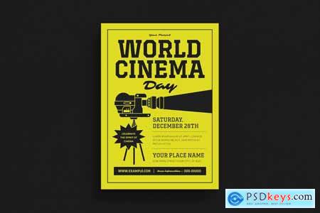 World Cinema Day Event Flyer