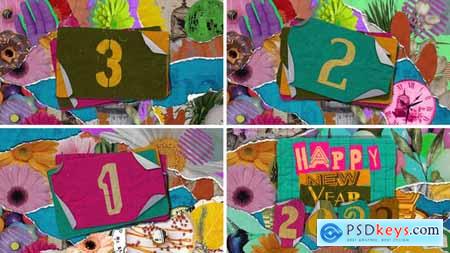 New Year Countdown Collage 42079313