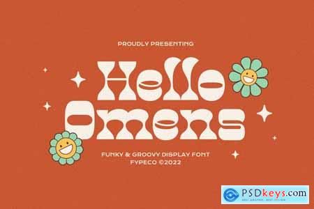Hello Omens - Funky Groovy Font