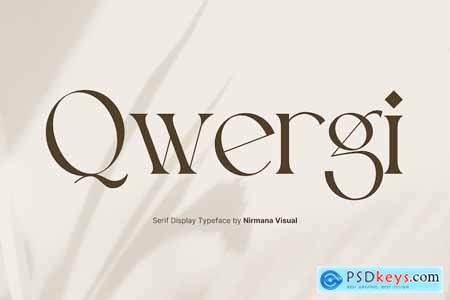 Qwergi - Logo Font