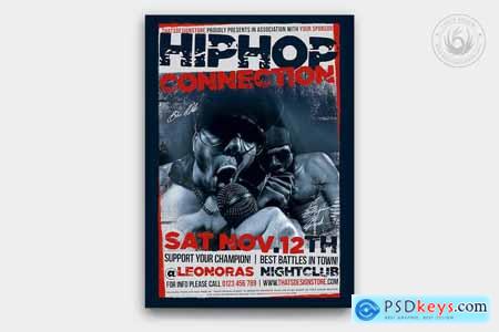 HipHop Connection Flyer Template