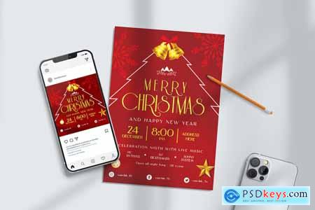 Flyer Template For Christmas