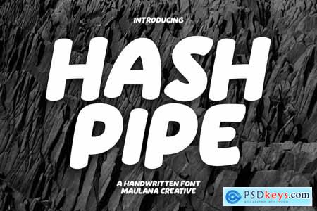 Hash Pipe Handwritten Font