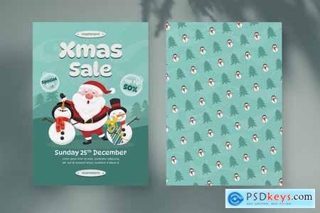 Christmas Greeting Card Template