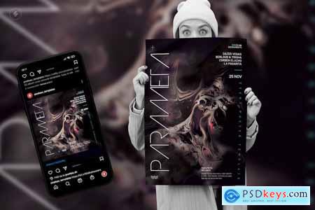 Parameta  Event Poster, Party Flyer Template