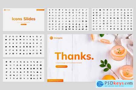 Orangeto - Fresh Fruit Powerpoint Template