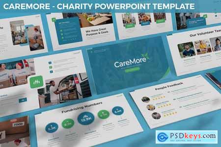 Caremore - Charity Powerpoint Template