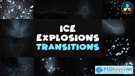 Ice Explosions Transitions DaVinci Resolve 41295215