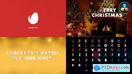 Christmas Alphabet And Logo for DaVinci Resolve 41421821