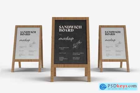 Sandwich Board Mockup DJXW72Q