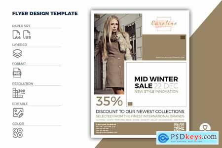 Fashion Flyer Template Vol.4