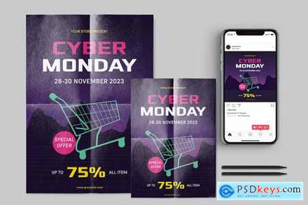 Cyber Monday - Flyer Template Set