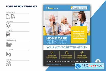 Home Care Services Flyer Template