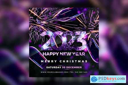 New Year Flyer Z5XFSD4