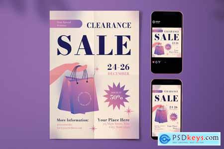 Clearance Sale Flyer