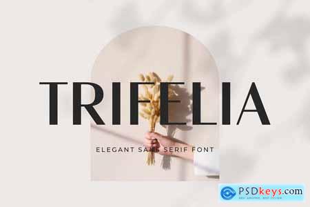 Trifelia - Elegant Sans Serif
