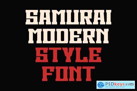 King Samurai Font