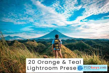 20 Orange & Teal Lightroom Presets