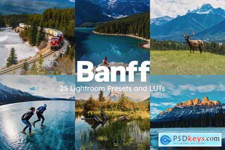 25 Banff Lightroom Presets and LUTs