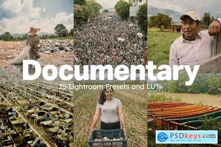 25 Documentary Lightroom Presets and LUTs