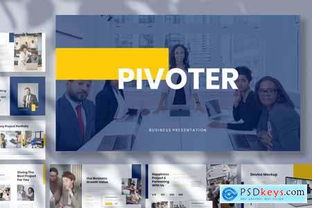 Pivoter - Business Presentation PowerPoint Templat