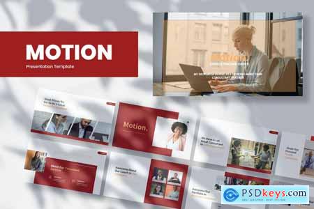 Motion - Business Presentation PowerPoint Template