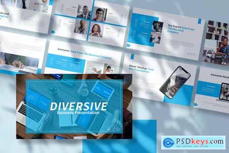 Diversive - Business Presentation PowerPoint Templ