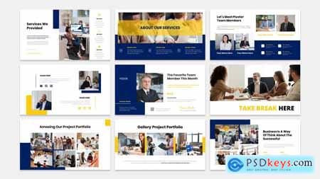 Pivoter - Business Presentation PowerPoint Templat