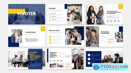 Pivoter - Business Presentation PowerPoint Templat