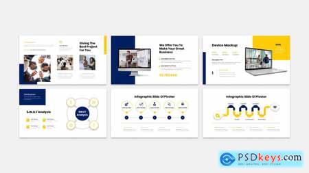 Pivoter - Business Presentation PowerPoint Templat