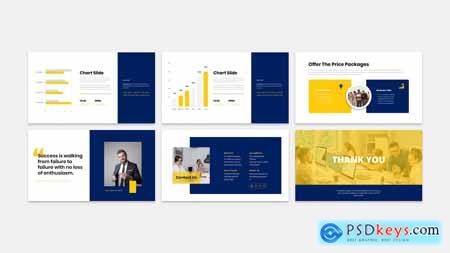 Pivoter - Business Presentation PowerPoint Templat