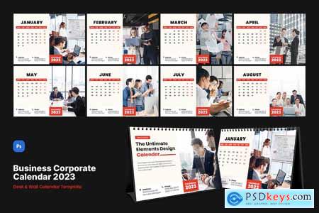 Business Corporate Calendar 2023