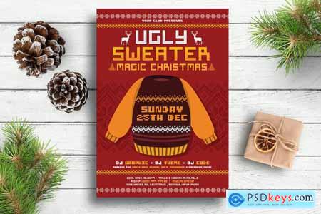 Ugly Sweater Party Flyer