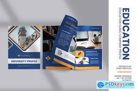 Educational University - Company Profile Template