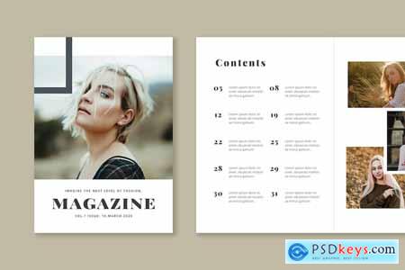 Magazine Template 93SRK9P