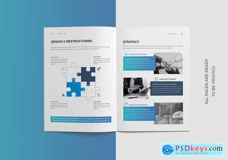 Company Profile, Print and Presentation 24 Pages