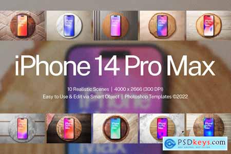 iPhone 14 Pro Mockups v5