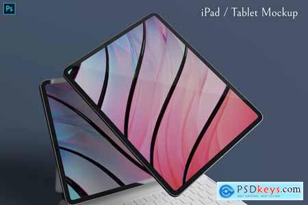 iPad Tablet Mockup 6FAM3HM