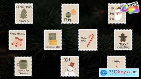 Christmas Stamps Titles for FCPX 41741070