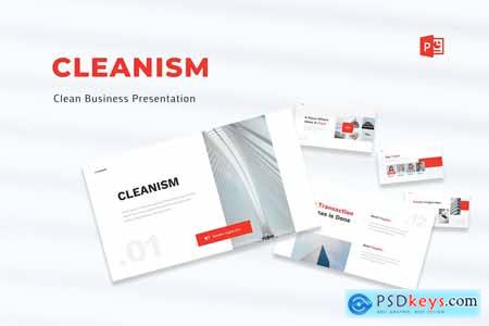 Cleanism - Clean Business Presentation PowerPoint
