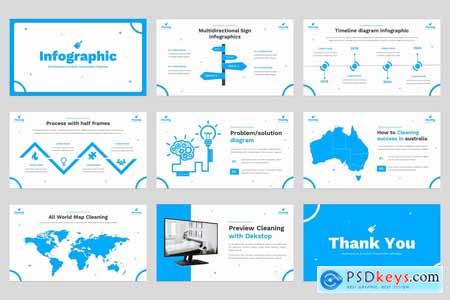 Cleaning - Interior design Powerpoint Template