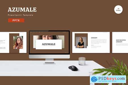 Azumale - Powerpoint Template
