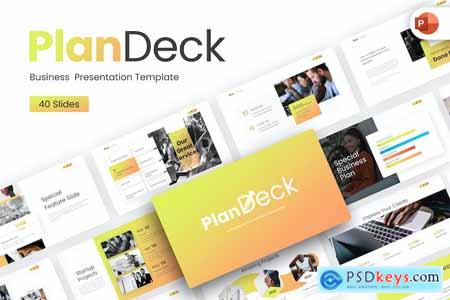 Plan Deck Business PowerPoint Template