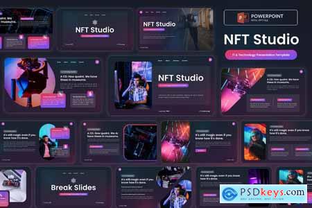 NFT Studio - IT & Technology Powerpoint Template