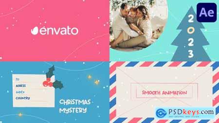 Christmas And New Year Greeting Cards After Effects 42360666
