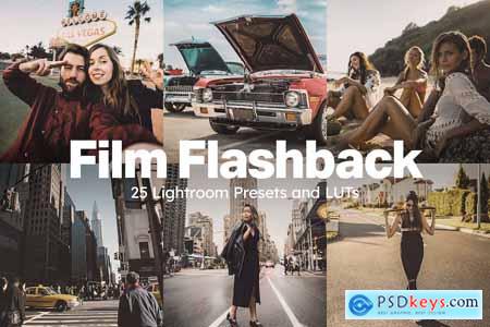 25 Film Flashback Lightroom Presets and LUTs