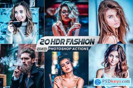Fashion HDR Photoshop Actions