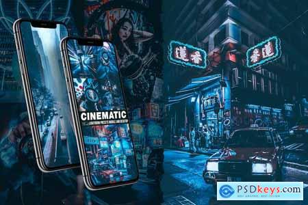 Blue Cinematic Street Presets ( Mobile & Desktop )