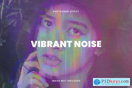 Vibrant Noise Photo Effect