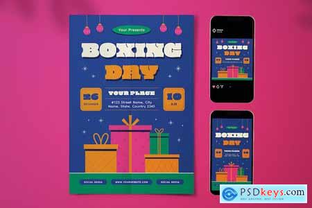 Boxing Day Flyer Set #12